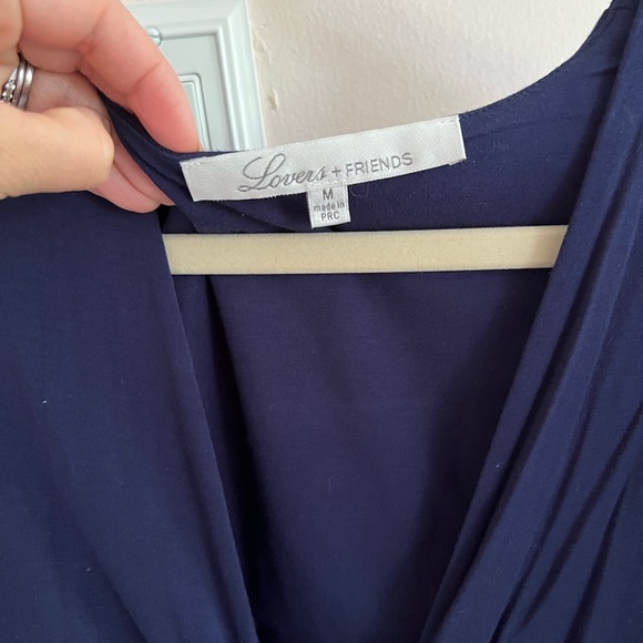 Lovers and Friends deep V tie front bodysuit - Picture 4 of 4